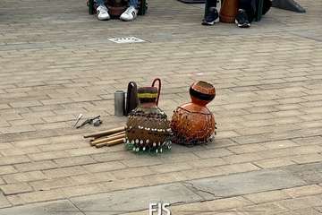 Taller de percusión africana en la Casa de la Juventud de Telde/Francisco Javier Santana.